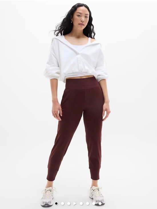 Athleta Pants - Athleta Venice High Rise Deep Burgundy Jogger
